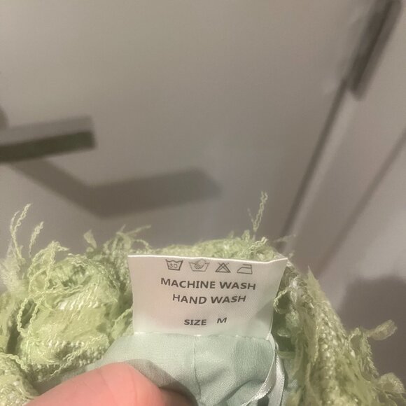 Bella Barnett Coral Green Tweed Skirt Only - Picture 6 of 6